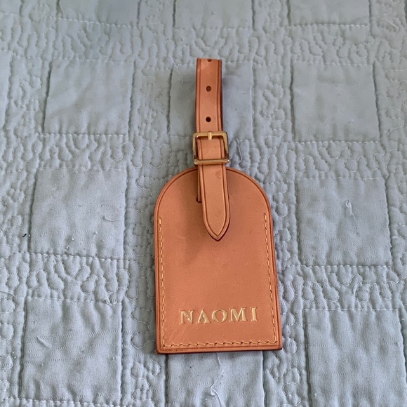*HAS NAME* Louis Vuitton Hawaii Luggage Tag Rare Employee Exclusive - Picture 2 of 6